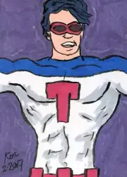 SMASHER Sketch Card by Korey Watkins - X-Men, Imperial Guard