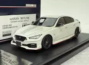 1:43 HI STORY HS464WH Nissan Skyline NISMO Limited 2024 resin scale model car
