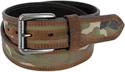 [ARIAT] Men's Camo Ribbon Work Belt with Roller Buckle, 36, Brown, Brown, 36