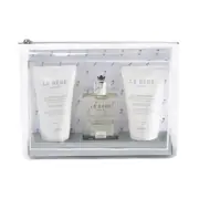 Jacadi Paris Baby Skincare Travel and Gift Kit with Cleansers and Baby Oil - NEW