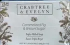 CRABTREE & EVELYN CARMELIZED FIG & BROWN SUGAR Triple Milled Soap 2 Bars 7oz