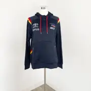 Adelaide Crows AFL ISC Players Squad Hoodie Womens Size 14 Navy Quarter Zip New