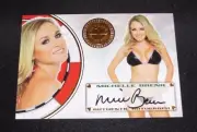 2012 Benchwarmer MICHELLE BAENA Vegas Baby #34 Black Ink Auto PLAYBOY Playmate