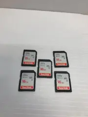 SanDisk 16 GB Ultra SDHC SDXC SD Class 10 80MB/S High Speed 533X Card (5 PACK)
