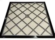 Excalibur 14" x 14" Polyscreen Mesh Tray Screen Inserts for 5 and 9 Tray Exca...