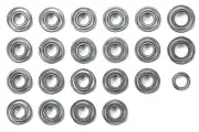Tamiya Options Spare Parts 1/14 RC Big Truck Bearing Set (for 4x2 Chassis) 56559
