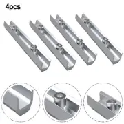Rail Connector PV Bracket Photovoltaic Solar Panel Bracket 140mm 4 Set