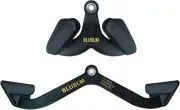 400 kg Capacity LAT Pulldown & Tricep Bar Set - Durable Wall Mount Attachments