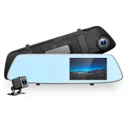 5.0 Inch Car Video Recorder Rear View 1080P HP Touch Screen Rear-view Sensor