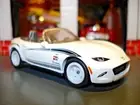 2015 MAZDA MIATA MX-5 CUSTOM EDITION SPORTS CAR 1/64 MB CUSTOM WHEELS AND TIRES