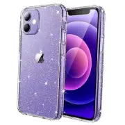 Glitter Case for iPhone 12/12 Pro, 6.1-Inch, Bling Sparkle Shockproof Phone
