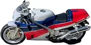 Motorcycle Model 1/24 for VFR750 RC30 1987 Diecast Alloy Toy Vehicle Classic Collection Gifts Static Display Motorcycle Model with Steering Movable Stand