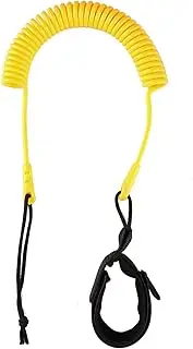 HEYTUR Coiled SUP Leash 10' Surfboard Leash Sup Leg Rope Strap Stand Up Paddleboard Leash