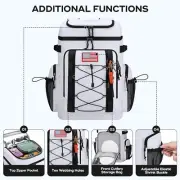 Waterproof Insulated Cooler Backpack Soft Leak Proof Portable Cans