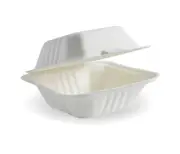 Biocane 6x6” Clamshell HSP Small (400 Pieces)