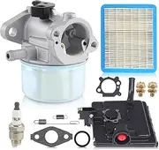 799868 Carburetor Fits Briggs & Stratton 498170 497586 497314 698444 498254 497347 Models with Gasket and O-Ring, 4-7 hp Engines with No Choke (799868)