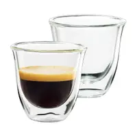 在飛比找蝦皮商城優惠-迪朗奇ESPRESSO雙層玻璃咖啡杯-60C.C. /2入C
