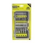 RYOBI Driver Bit Set Hex Impact Rated Combination Torsion Zone Power Tool 30 Pc