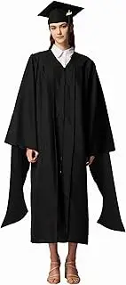[MyGradDay] Graduation Master Cap and Gown Master Regalia with Black 2024 2025 Tassel Package