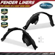 2x Front Inner Fender Liners with Insulation Foam for Honda CR-V 2007 2008 2009