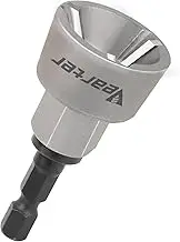 Vearter External Chamfer Drill Bits Deburring Tool with 3 Flute Carbide Blades for Metal Steel, Removal Burr Tools Quick Release Shank Fits 1/8" (3mm) to 3/4" (19mm)