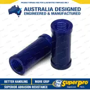 SuperPro Front Trunnion Greaseable Threaded Lower Bush Kit for Singer Gazelle