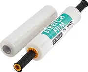 Innovative Haus 2 Pack Stretch Wrap Stretch Film Roll with Handles for Pallet Wrapping. 1000 Feet 60 Gauge 15 Wide Industrial Strength Clear Plastic Wrap. Surface Protection for Furniture.