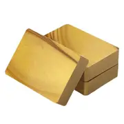 Bottle Sealing Wax Blocks - Resilient and Versatile Bottling Wax for Wine, 4 Wax Nuggets 0.5lb with PTFE-Tape Gold