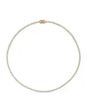 [SALLY SKOUFIS] Flirtation Diamonds Necklace in Gold