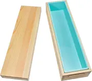 Wooden Soap Molds for Soap Making Large- 5 Lb Soap Molds Loaf with Cover, Rectan