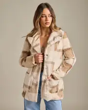 [Ava And Ever] Ava And Ever Women's Night Moves Jacket in Earth Size 6 6 Earth