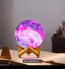 1pc Galaxy LED Desk Lamp, 128-Color Touch-Controlled Lava Sky Moon Lamp