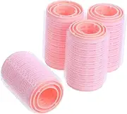 VALICLUD 12pc Self Grip Jumbo Hair Rollers Salon Hair Curler Clips Heated Rollers for Curls