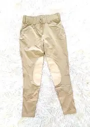 NWT Kastel Womens Size 24 Charlotte Brown / Tan Horseback Riding Breeches