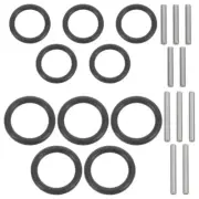 10 Sets Electric Wrench Ring Washer Mini Rubber Bands Gasket Sealing