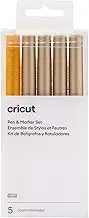 Cricut 2002947, Gold (5 ct), ink, Multi Pen Set Collection