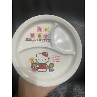 ［二手家具］Skater餐盤  Hello Kitty 三格餐盤 凱蒂貓 餐盤 二手餐盤 兒童餐盤 盤子