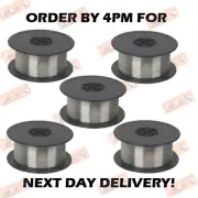 5 X GASLESS FLUXED CORD SELF SHIELDING MIG WELDING WIRE 0.8MM 1KG BULK BUY