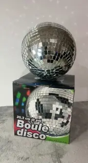 8" Disco Ball Hanging NEW IN BOX Mirrored Pieces - Party Wedding Decor DJ