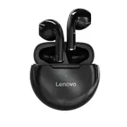 HT38 TWS Earphone Wireless Bluetooth 5.0 Headphones Waterproof Sport Headsets Noise Reduction Earbuds with Mic - Black
