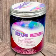 Rainbow Dreams Glitter Slime BULK 1 LB Resealable Jar ASMR Red Blue Purple Gift