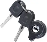 Car Ignition Starter Switch for A1 2011-2018 for A2 Steering Ignition Switch Lock Barrel Cylinder with Key 8E0905855A 107905855CF