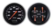 1951-1952 Chevrolet Chevy Direct Fit Gauge Velocity Black CH51VSB52