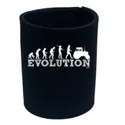 Evolution Tractor - Funny Novelty Stubby Holder