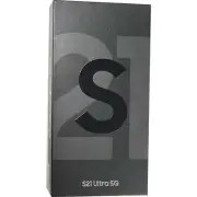 NEW Samsung Galaxy S21 Ultra SM-G998B 256GB Phantom Black Unlocked 5G OEM