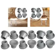 4x Replacement Feet for Shower Chair Bath Seat Rubber Tips for Shower Stool