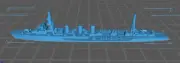 Cruiser - Kitakami - IJN Navy - Wargaming - Axis and Allies - Naval Miniature -