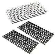 Obangong 6 Pcs Grid Divider Tray Egg Crate 11.8Inch Louvre Aquarium Fi