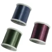 Japanese Nylon Beading K.O. Thread, Blue, Purple & Olive Green STKO-CMB03