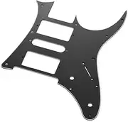 HSH Electric Guitar Pickguard PVC Pick Guard Scratch for Ibanez g250 Guitar Replacement Black 1 Ply Black